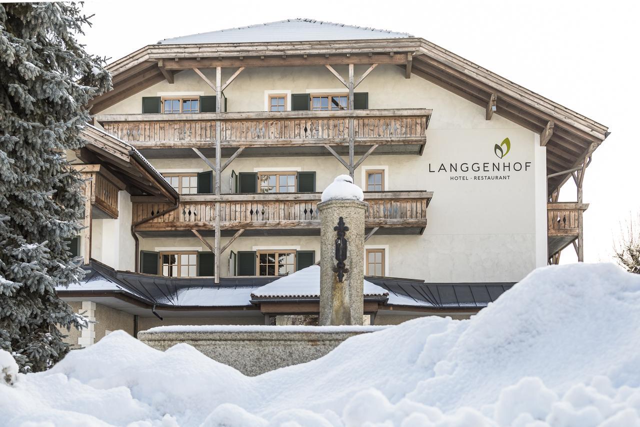 Hotel Restaurant Langgenhof Brunico Eksteriør billede